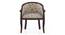 Florence Armchair (Mahogany Finish, Calico Floral) by Urban Ladder - Design 1 Side View - 403124