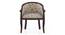 Florence Armchair (Mahogany Finish, Calico Floral) by Urban Ladder - Design 1 Side View - 403124