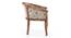 Florence Armchair (Teak Finish, Calico Floral) by Urban Ladder - Front View Design 1 - 403129