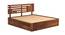 Borneo Bed With Hydraulic Storage (Teak Finish, King Bed Size) by Urban Ladder - Design 1 Close View - 403201