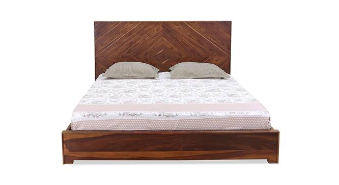 Alfio Bed (King Bed Size, Melamine Finish) by Urban Ladder - Front View Design 1 - 403481