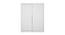 Amria Sliding Wardrobe (White) by Urban Ladder - Cross View Design 1 - 403496