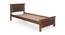 Donisha Bed (Single Bed Size, Melamine Finish) by Urban Ladder - Design 1 Side View - 403613