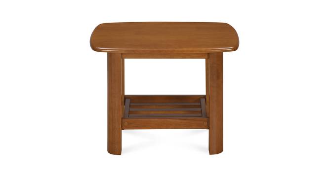 Esme Side Table (Melamine Finish, Brown - Wenge) by Urban Ladder - Front View Design 1 - 403680