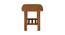 Esme Side Table (Melamine Finish, Brown - Wenge) by Urban Ladder - Design 1 Side View - 403708