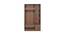 Gulliver 3 Door  3 Door Wardrobe (Brown) by Urban Ladder - Cross View Design 1 - 403886