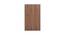 Gulliver 3 Door  3 Door Wardrobe (Brown) by Urban Ladder - Rear View Design 1 - 403915
