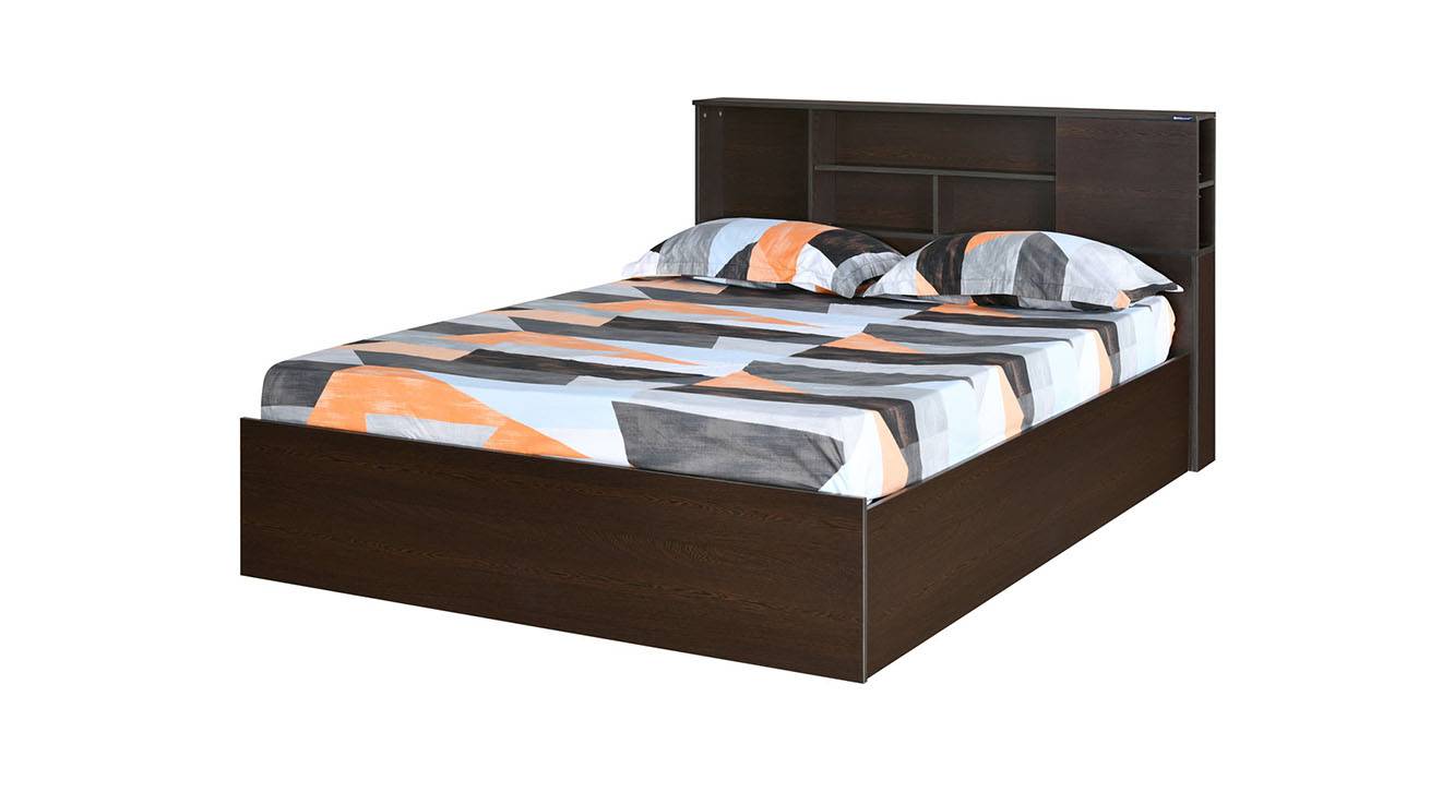 Howard Engineered Wood King Size Box Storage Bed in Finish Urban Ladder