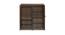 Gunter 4 Door Wardrobe (Walnut Brown) by Urban Ladder - Rear View Design 1 - 404022