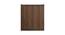 Gunter 4 Door Wardrobe (Walnut Brown) by Urban Ladder - Design 1 Close View - 404032
