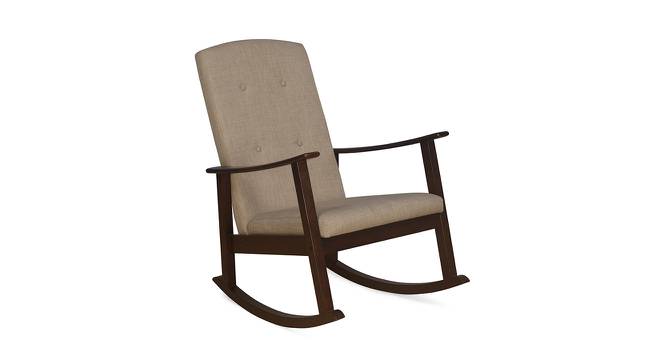 Kosmo Rocking Chair (Walnut, Matte Finish) by Urban Ladder - Front View Design 1 - 404079