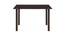 Joseph 4 Seater Dining Set (Brown, Matte Finish) by Urban Ladder - Cross View Design 1 - 404093