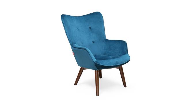 Leisure Occasional Chair (Blue, Matte Finish) by Urban Ladder - Front View Design 1 - 404169