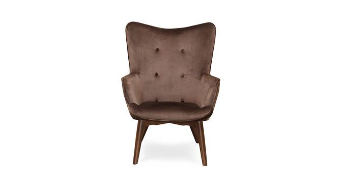 Leisure Occasional Chair (Brown, Matte Finish) by Urban Ladder - Cross View Design 1 - 404184