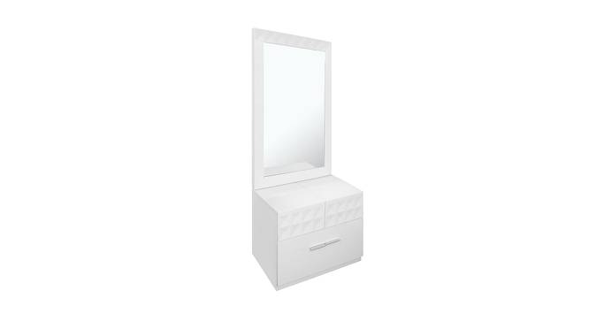 Lennox Dresser with Mirror (White, Gloss Finish) by Urban Ladder - Cross View Design 1 - 404187