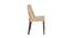 Mahi Occassional Chair (Beige, Matte Finish) by Urban Ladder - Design 1 Side View - 404200