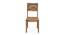 Miracle 4 Seater Dining Set (Brown, Matte Finish) by Urban Ladder - Design 1 Side View - 404203