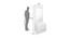 Lennox Dresser with Mirror (White, Gloss Finish) by Urban Ladder - Design 1 Dimension - 404235