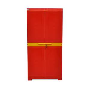Wardrobe Design Satorna Wardrobe (Medium Size, Bright Red - Yellow)
