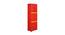 Satorna Wardrobe (Bright Red - Yellow) by Urban Ladder - Front View Design 1 - 404609