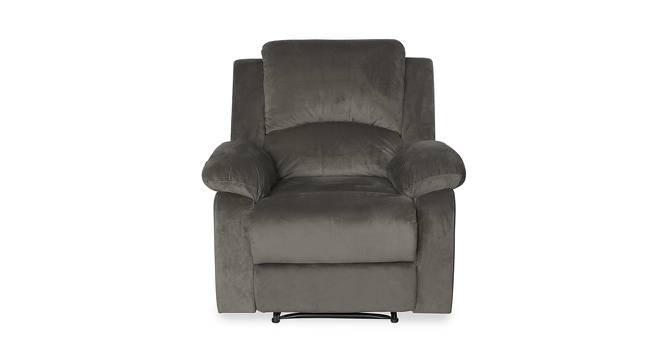 Sevilio Recliner (Grey, One Seater) by Urban Ladder - Front View Design 1 - 404618