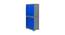 Satorna Wardrobe (Deep Blue - Grey) by Urban Ladder - Cross View Design 1 - 404630