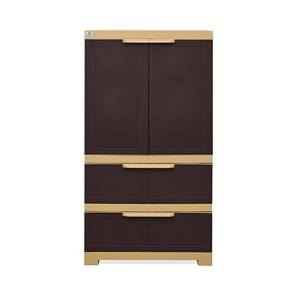 Wardrobes Design Solana Plastic 2 Door Wardrobe in Finish