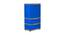 Solana Wardrobe (Deep Blue - Grey) by Urban Ladder - Cross View Design 1 - 404725
