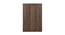 Vernapo 3 Door Wardrobe (Walnut Brown) by Urban Ladder - Front View Design 1 - 404806