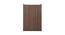 Vernapo 3 Door Wardrobe (Walnut Brown) by Urban Ladder - Rear View Design 1 - 404836