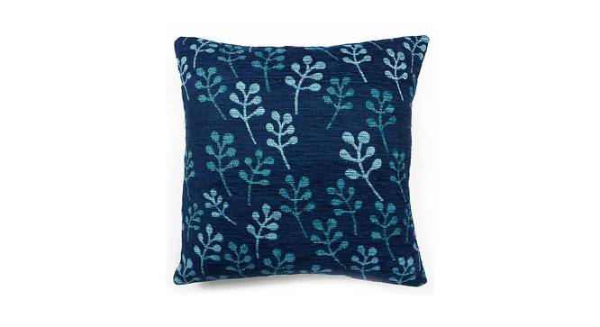 Cono Cushion Cover Set (Blue, 41 x 41 cm  (16" X 16") Cushion Size, Set Of 2 Set) by Urban Ladder - Front View Design 1 - 405479