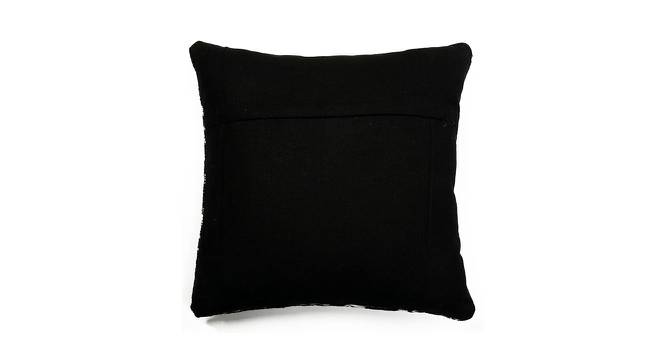 Cono Cushion Cover Set (Black, 41 x 41 cm  (16" X 16") Cushion Size, Set of 5 Set) by Urban Ladder - Design 1 Side View - 405511