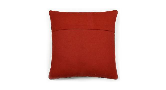 Fairmount Cushion Cover Set (41 x 41 cm  (16" X 16") Cushion Size, Maroon, Set Of 2 Set) by Urban Ladder - Design 1 Side View - 405746