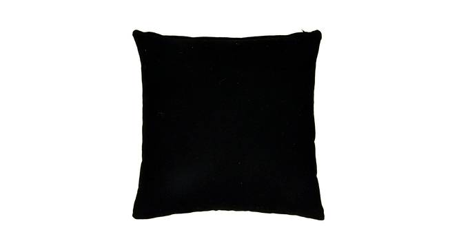 NoHo Cushion Cover Set of 2 (Black, 41 x 41 cm  (16" X 16") Cushion Size, Set Of 2 Set) by Urban Ladder - Design 1 Side View - 405836