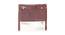 Lester Bedsheet Set (Maroon, Double Size) by Urban Ladder - Design 1 Side View - 405844