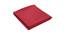 Senegal Bedsheet (Maroon, Double Size) by Urban Ladder - Design 1 Side View - 405920