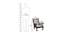 Lapera Bedroom Chair (Brown) by Urban Ladder - Design 1 Dimension - 406005