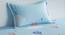 Bart Bedsheet Set (Sky Blue, Single Size) by Urban Ladder - Design 1 Close View - 406170