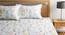 Clementine Bedsheet Set (White, King Size) by Urban Ladder - Front View Design 1 - 406204