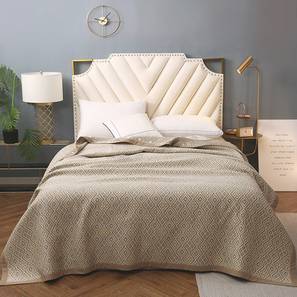 All Products Sale Design Yellow TC Cotton Queen Size Bedsheet with Pillow Covers