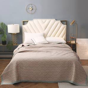 Quilts And Duvets Design Peach GSM Cotton Single Size Quilt