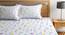 Ercole Bedsheet Set (White, Queen Size) by Urban Ladder - Front View Design 1 - 406266