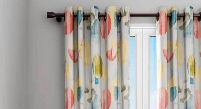 Gale Door Curtain (210 x 120 cm  (83" x 47") Curtain Size) by Urban Ladder - Front View Design 1 - 406316