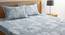 Geno Bedsheet Set (Grey, Queen Size) by Urban Ladder - Cross View Design 1 - 406339