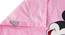 Ashlynn Bedsheet Set (Pink, Single Size) by Urban Ladder - Rear View Design 1 - 406796