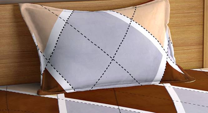 Barnes Bedsheet Set (Single Size) by Urban Ladder - Cross View Design 1 - 406821