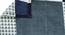 Capri Bedsheet Set (Blue, Single Size) by Urban Ladder - Rear View Design 1 - 406930