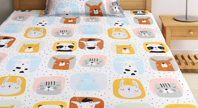 Eric Bedsheet Set (Single Size) by Urban Ladder - Front View Design 1 - 407011