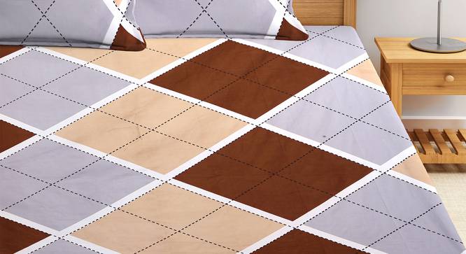 Hutton Bedsheet Set (King Size) by Urban Ladder - Front View Design 1 - 407148