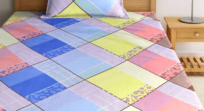 Kyra Bedsheet Set (Single Size) by Urban Ladder - Front View Design 1 - 407305